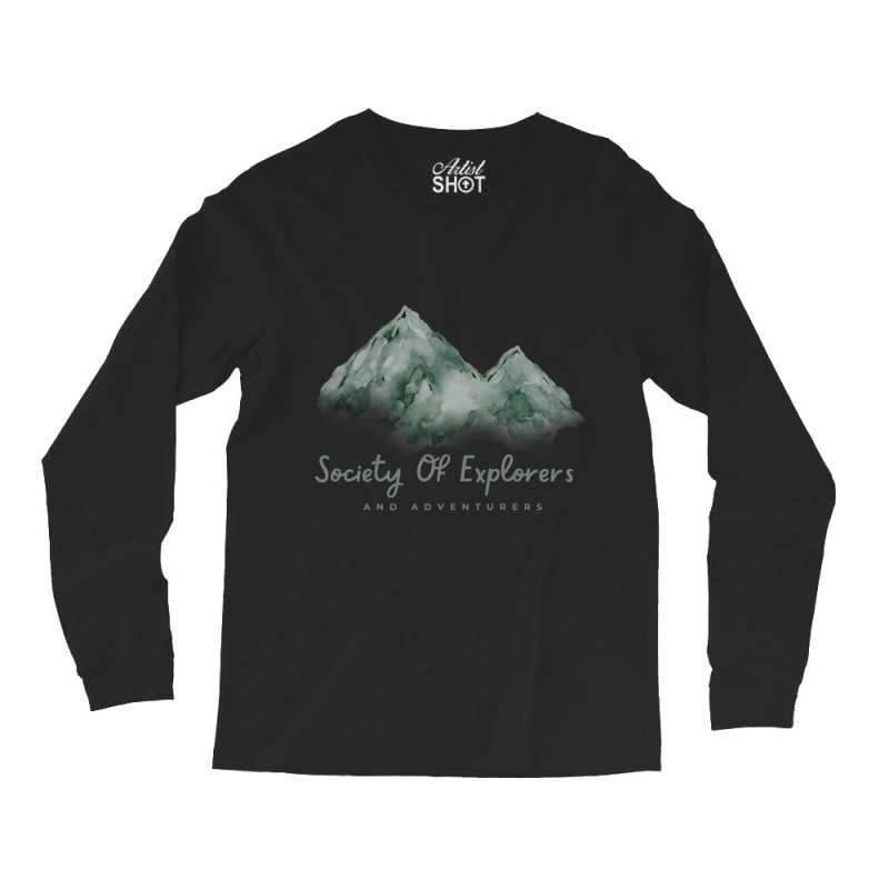 Society Of Explorers And Adventurers   (5) Long Sleeve Shirts by cm-arts | Artistshot