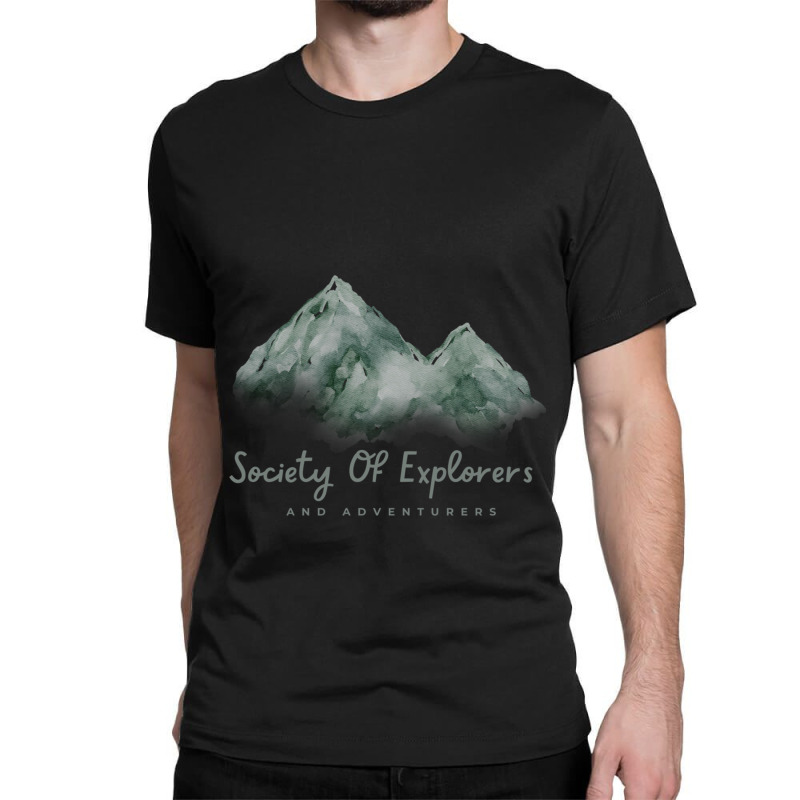 Society Of Explorers And Adventurers   (5) Classic T-shirt by cm-arts | Artistshot