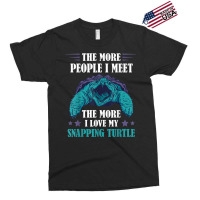 The More People Aligator Snapping Turtle Snapping Turtle Exclusive T-shirt | Artistshot