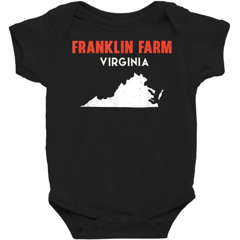 Franklin Farm Virginia Usa State America Travel Virginian Baby Bodysuit by Sombre | Artistshot