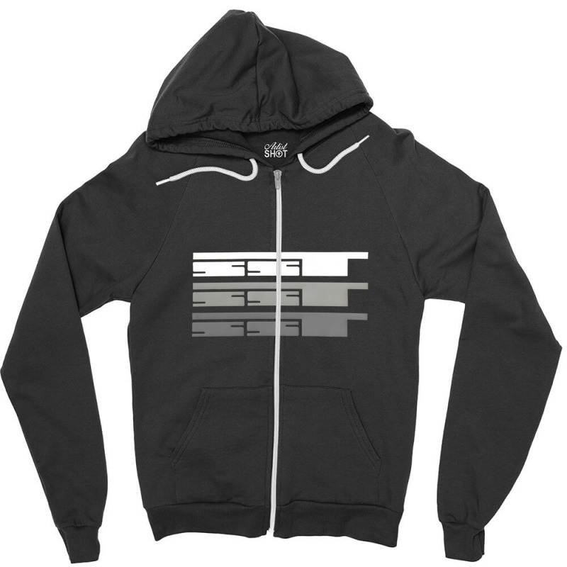 Solid State Zipper Hoodie by cm-arts | Artistshot