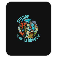 Future Marine Biologist Ocean Life Drawing Whale Octopus Mousepad | Artistshot