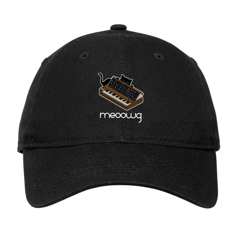 Synthesizer Cat Meow Adjustable Cap | Artistshot