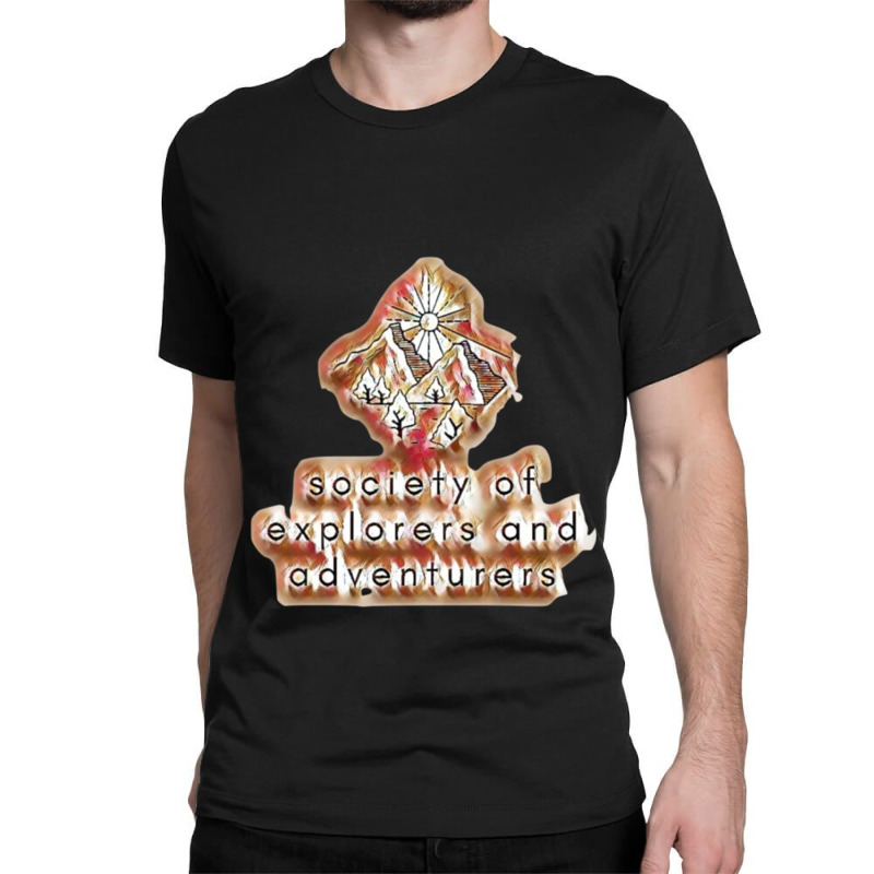 Society Of Explorers And Adventurers  (3) Classic T-shirt by cm-arts | Artistshot