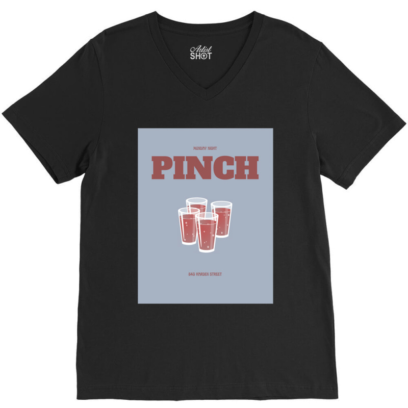 Pinch V-Neck Tee by cm-arts | Artistshot