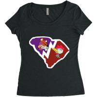 Sc House Divided Women's Triblend Scoop T-shirt | Artistshot