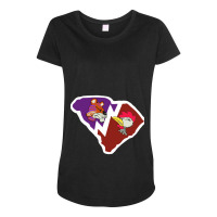 Sc House Divided Maternity Scoop Neck T-shirt | Artistshot