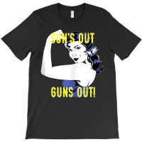 Sun's Out Guns Out With Rosie Tank Top T-shirt | Artistshot