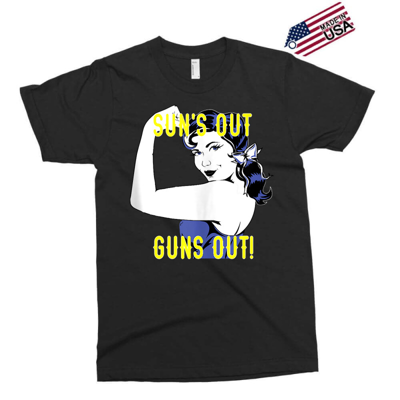 Sun's Out Guns Out With Rosie Tank Top Exclusive T-shirt by lukaegawaefu | Artistshot