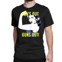 Sun's Out Guns Out With Rosie Tank Top Classic T-shirt | Artistshot