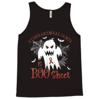 Hypopharyngeal Cancer Is Boo Sheet Burgundy Ivory Ribbon Tank Top | Artistshot