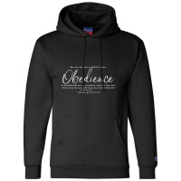 Obedience Is The Fruit Premium Champion Hoodie | Artistshot