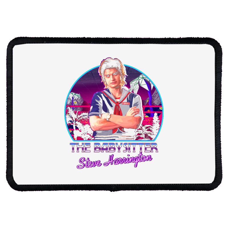 The Babysitter Steve Harrington Rectangle Patch | Artistshot