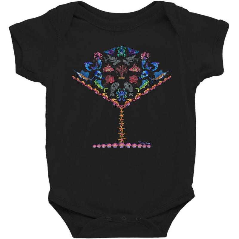 Marine Creature Martini, Marine Creature Martini Art, Marine Creature  Baby Bodysuit | Artistshot