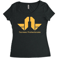 Starbound Terrenne Protectorate Women's Triblend Scoop T-shirt | Artistshot