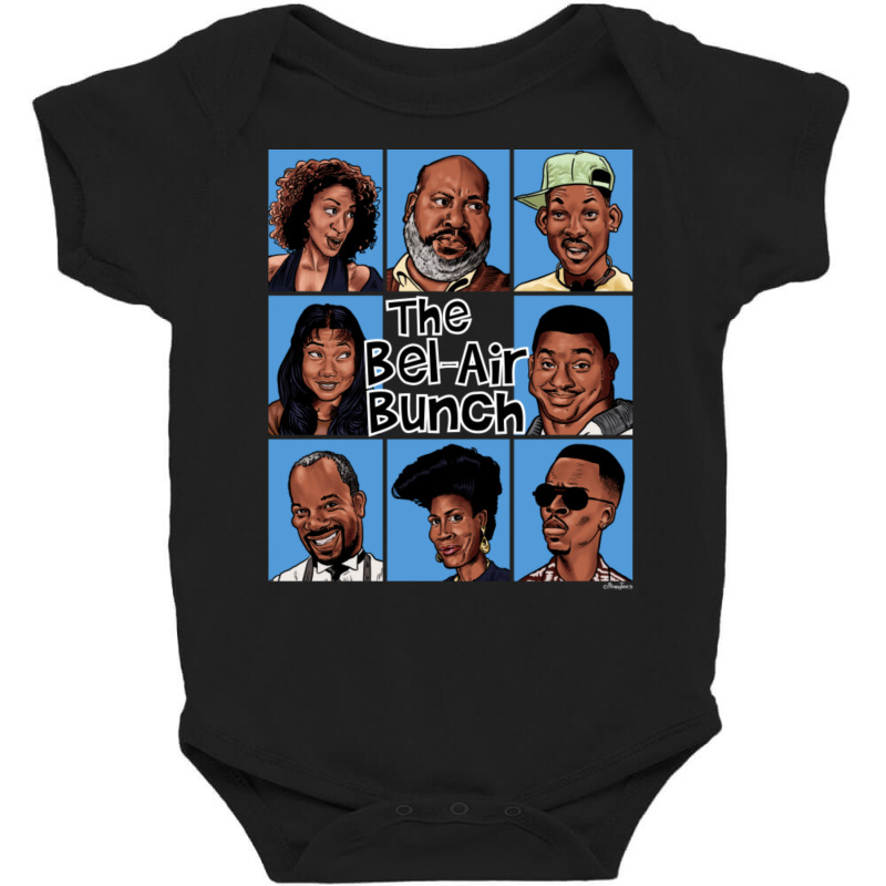 The Bel-air Bunch Baby Bodysuit by cm-arts | Artistshot