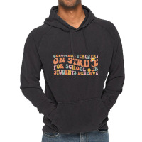 Columbus Teacher Strike Vintage Hoodie | Artistshot