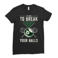 Billiards T  Shirt Billiards Pool Snooker Cue Billiards Player T  Shir Ladies Fitted T-shirt | Artistshot