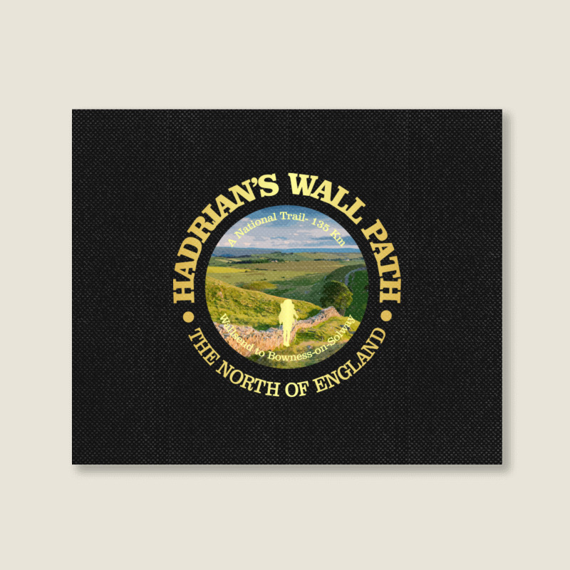 Hadrian's Wall Path (rd) Landscape Canvas Print | Artistshot