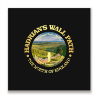 Hadrian's Wall Path (rd) Metal Print Square | Artistshot