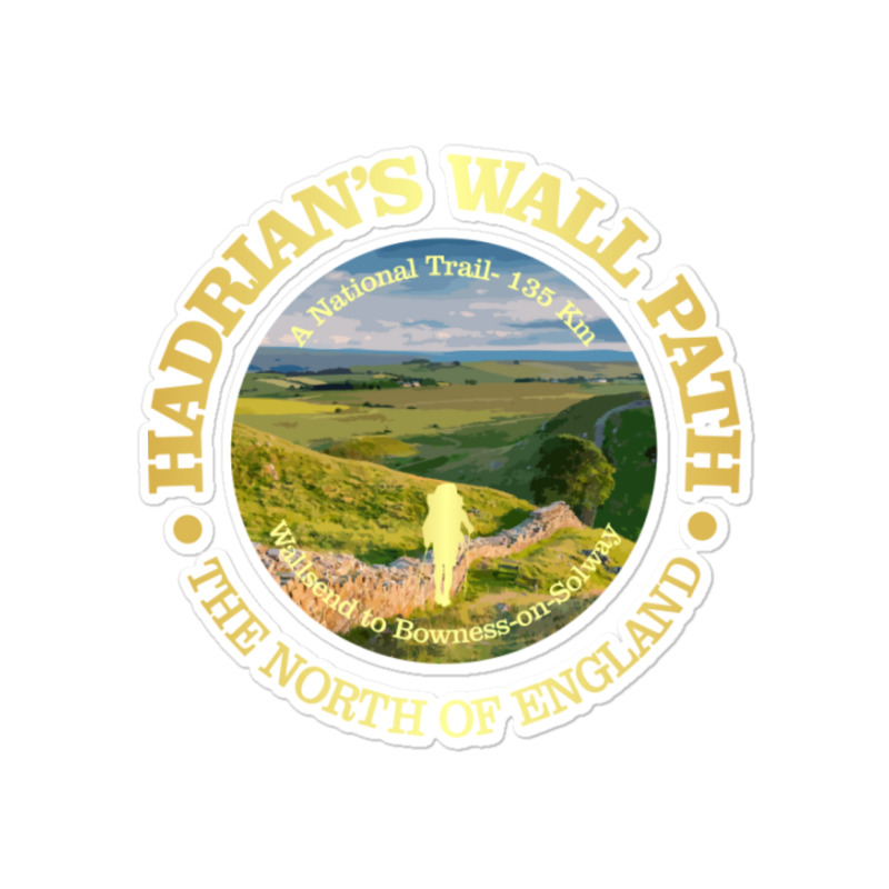 Hadrian's Wall Path (rd) Sticker | Artistshot