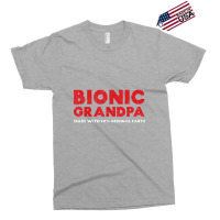 Mens Bionic Grandpa Knee Hip Replacement 90 Original Parts Exclusive T-shirt | Artistshot