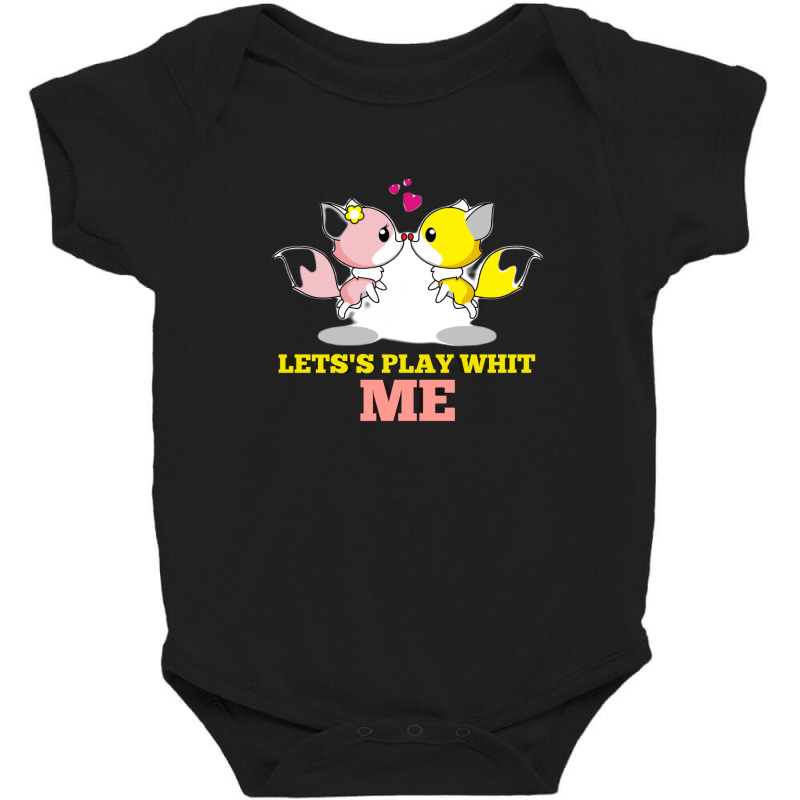 Play Whit Me Baby Bodysuit | Artistshot