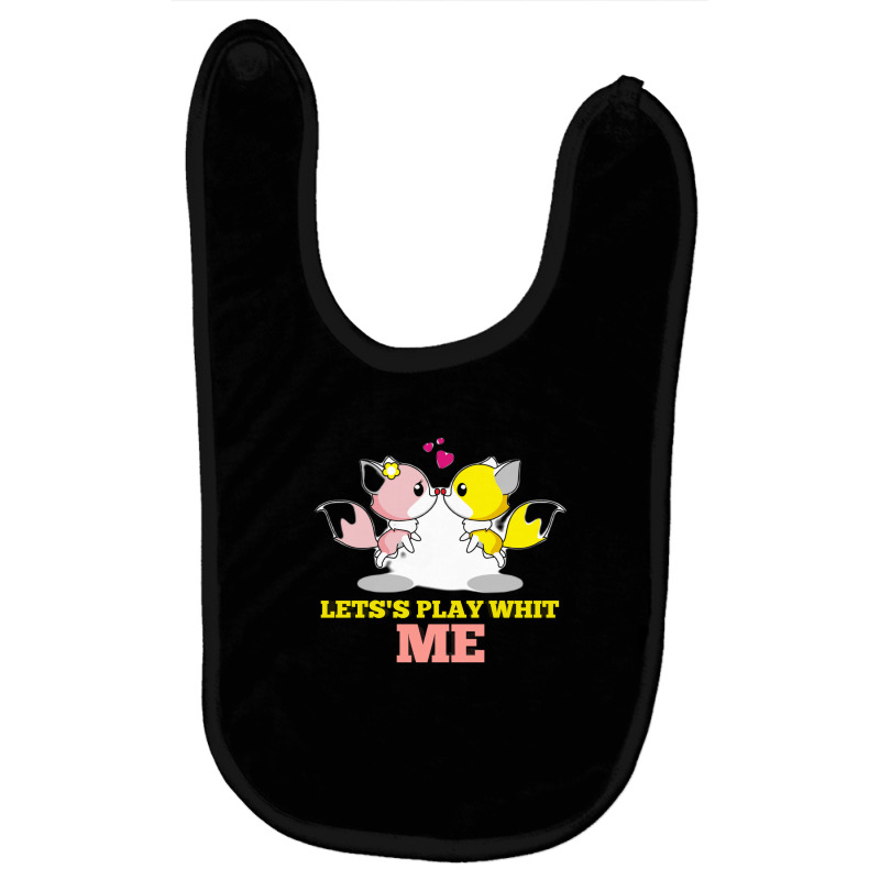 Play Whit Me Baby Bibs | Artistshot