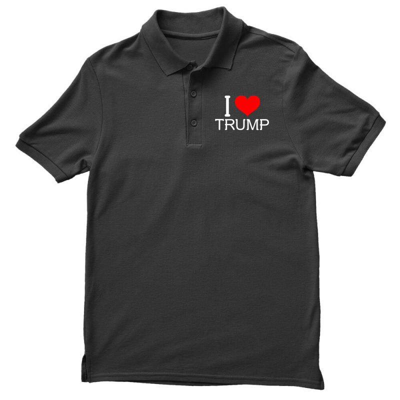 I Love Trump Men's Polo Shirt | Artistshot