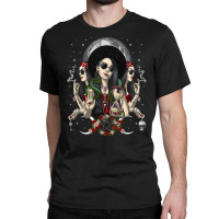 Hecate Triple Moon Goddess, Hecate Triple Moon Goddess Art, Hecate Tri Classic T-shirt | Artistshot