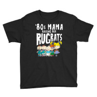 Mademark X Rugrats 80s Mama Raising Her Rugrats Full Gang Youth Tee | Artistshot