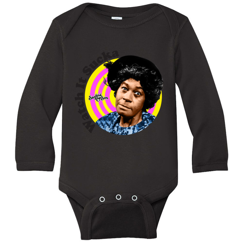 Watch It Sucka Long Sleeve Baby Bodysuit | Artistshot