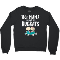 Mademark X Rugrats 80s Mama Raising Her Rugrats Phil & Lil Crewneck Sweatshirt | Artistshot