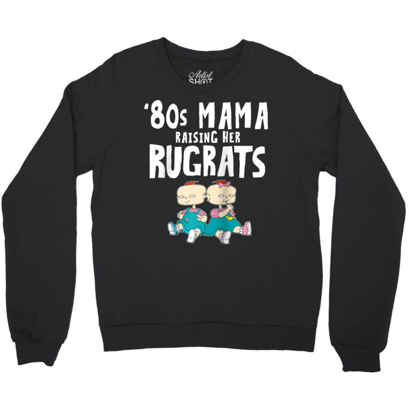 Mademark X Rugrats 80s Mama Raising Her Rugrats Phil & Lil Crewneck Sweatshirt by Kandurip541 | Artistshot