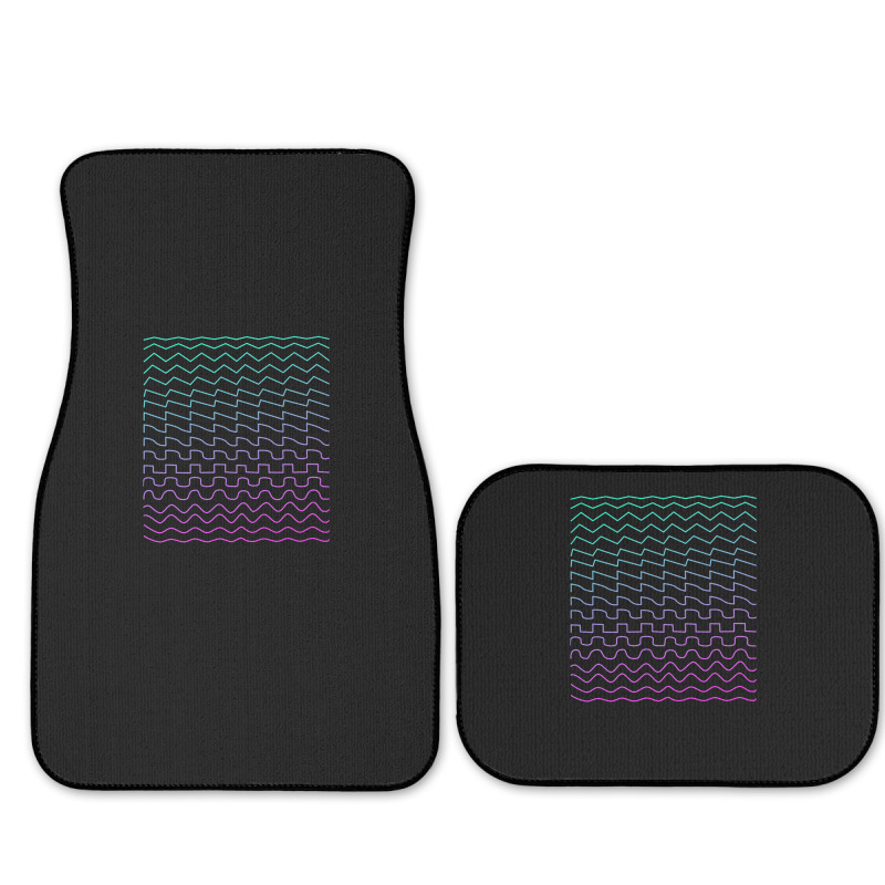 Synthesizer Waveforms Full Set Car Mats | Artistshot