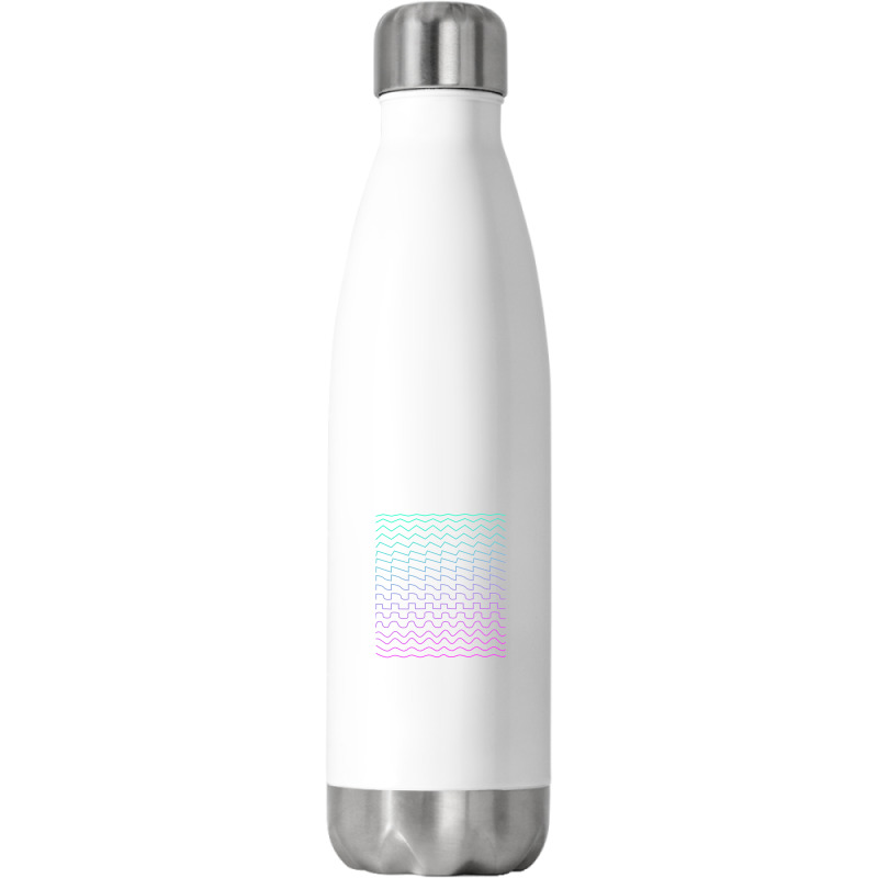 Synthesizer Waveforms Stainless Steel Water Bottle | Artistshot