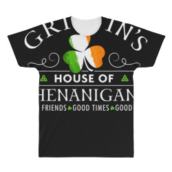 griffin shirt house of shenanigans st patricks day t shirt All Over Men's T-shirt | Artistshot