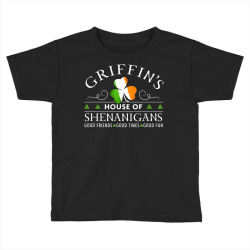 griffin shirt house of shenanigans st patricks day t shirt Toddler T-shirt | Artistshot