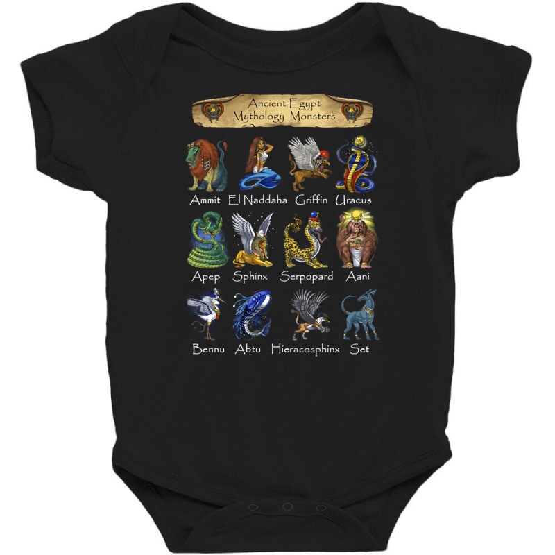 Ancient Egypt Mythology Creatures, Ancient Egypt Mythology Creatures P Baby Bodysuit by SHYYTTR567 | Artistshot