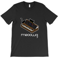 Synthesizer Cat Meow T-shirt | Artistshot