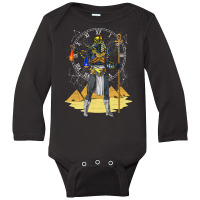 Anubis Egypt God Of The Dead, Anubis Egypt God Of The Dead Art, Anubis Long Sleeve Baby Bodysuit | Artistshot