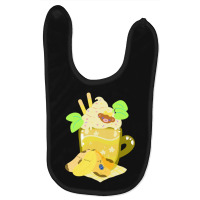 Monkey Banana Milkshake Baby Bibs | Artistshot