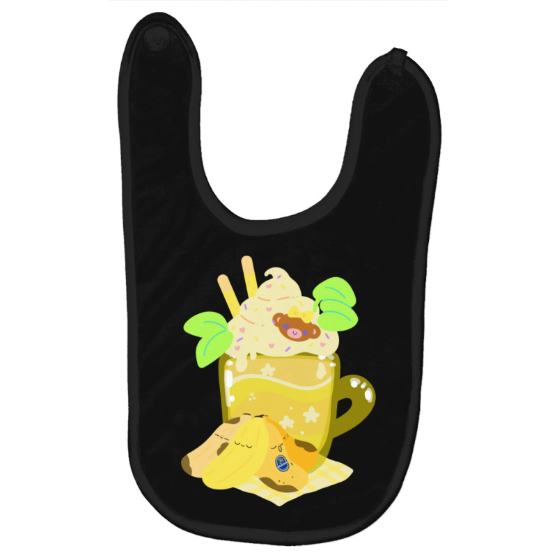 Monkey Banana Milkshake Baby Bibs by Kemriban527 | Artistshot