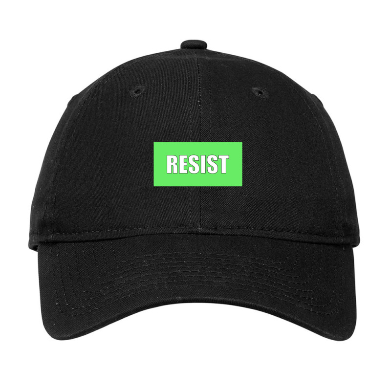 Resist Protest Products (green) Adjustable Cap | Artistshot