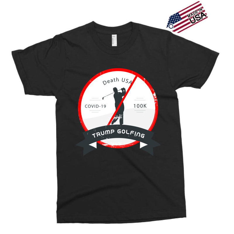 Stop Trump Golfing Exclusive T-shirt | Artistshot