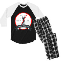 Stop Trump Golfing Men's 3/4 Sleeve Pajama Set | Artistshot