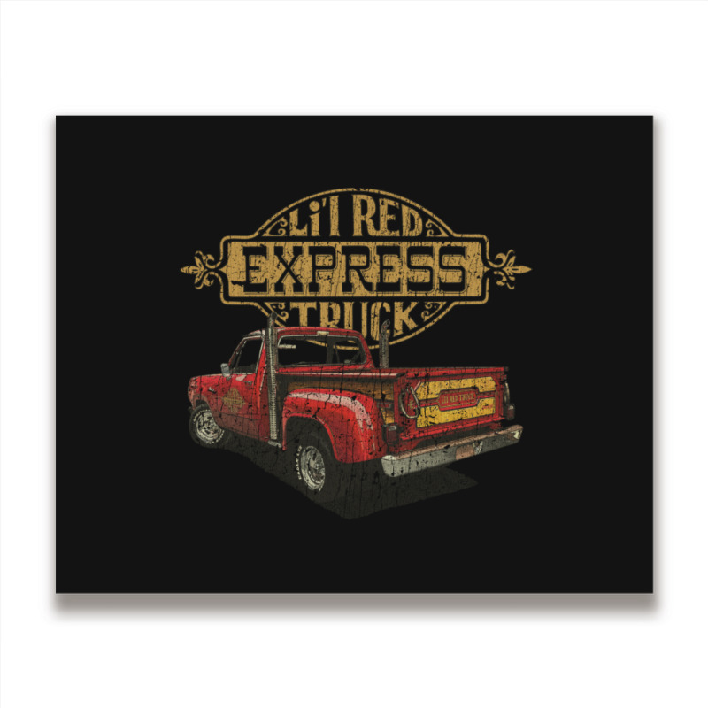 Lil' Red Express 1978 Metal Print Horizontal | Artistshot