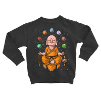 Baby Buddha Meditation, Baby Buddha Meditation Painting, The Baby Budd Toddler Sweatshirt | Artistshot