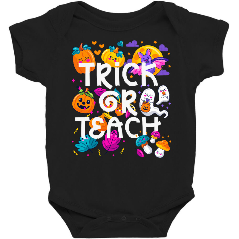 Trick Or Teach T  Shirt Trick Or Teach Baby Bodysuit by bathingsuitwise | Artistshot