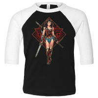 Wonder Woman Movie Warrior Pullover Hoodie Toddler 3/4 Sleeve Tee | Artistshot